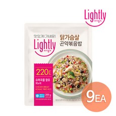 [라이틀리] 닭가슴살 곤약볶음밥 200g x 10개, 상세 설명 참조, 상세 설명 참조, 상세 설명 참조