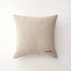 [로라애슐리] 네오 내추럴 솔리드 사각 쿠션 50X50