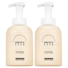 브라운라이프 대용량 저자극 모찌버블 핸드워시 일랑일랑, 2개, 500ml