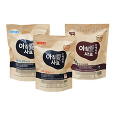 (사은품3종증정) 먹을수록 건강해지는 아침애사료 2.4kg 3kg 가수분해사료, 피부 3kg