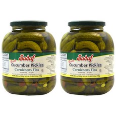 사다프 큐컴버 피클, 1.32kg, 2개