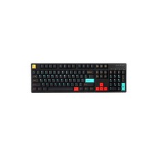 기계식 게임 키보드용 메트로폴리스 5면 승화 PBT 키캡 129키 키캡 체리 프로파일 87 104 98068 사용자 정의 필코 키캡, 상세페이지 참조, 상세페이지 참조