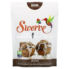 스워브 Swerve 얼티메이트 설탕 대체 브라운 12 oz (340 g), 1개
