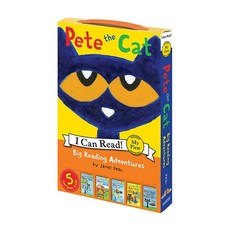 영어원서 I Can Read My First : Pete the Cat : Big Reading Adventures 5 Books Boxed Set