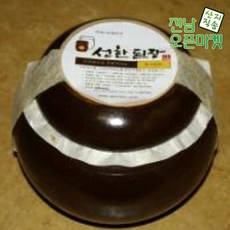 (전북오픈마켓)3년숙성 선한옹기된장 900g/전통된장, 단품