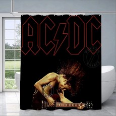 욕실용 록 ACDC 커튼 풀 세트 샤워 Quarto 접이식 파티션, 10 z6