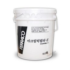 테라코 아크릴릭필러 이코노25kg 외부용퍼티 실내외겸용 빠데, 아크릴릭필러-E(내외부겸용)25kg, 1개