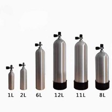 스킨스쿠버 공기 산소통 12L 8L 6L 다이빙용품 실린더