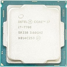 DSPDVWOWCPU 프로세서 인텔 코어 i77700 i7 7700 3.6GHz 쿼드코어 에이트 스레드 CPU 8M 65W LGA 1151 - i7-7700