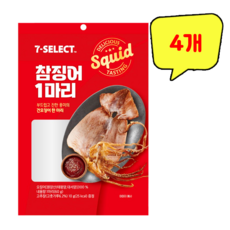 더동진 참징어 1마리, 4개, 60g