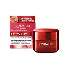 L'Oréal Paris L' Oréal Revitalift Invigorating Crème Rouge Day Cream with Red Ginseng 피부를 매끄럽게 하고, 1개
