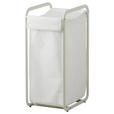 이케아 ALGOT 알고트 수납주머니+스탠드 30x40x70cm 화이트 56L 202.332.92