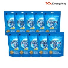 광동 맑은365 무설탕 목 캔디 10팩