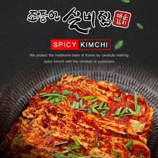 매운실비김치 맛있게 매운 대전김치 불김치 도로시김치 실비김치 조풍연실비집매운김치 조풍연실비김치 3kg 4kg, 매운 실비 김치 3kg