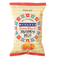 메가박스 카라멜맛 팝콘 140g, 2개