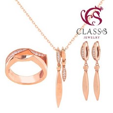 18k목걸이예물셋트