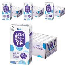 매일유업 소화가 잘되는 우유, 190ml, 96개
