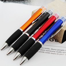 LED 손전등 창의적인 라이트 펜이있는 다기능 오일 펜-68191, 단일옵션, 05. (10 개 가격) 볼펜 리필