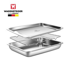  바겐슈타이거 스텐 사각 트레이 세트, 밧드+랙+트레이, 6세트 