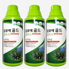 녹십초알로에 골드 플러스 알로에겔 1000gx3병, 3개, 1000g