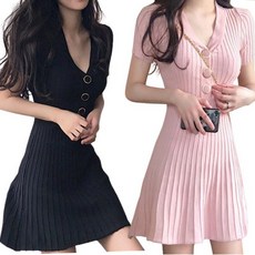 빅사이즈골지원피스잠옷