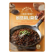 차오차이 비프 유니짜장, 180g, 6개