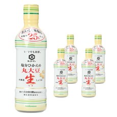 기꼬만 저염 콩 생 간장, 5개, 450ml