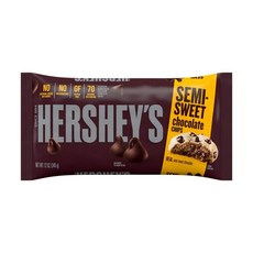 Hershey's 허쉬 세미 스위트 초콜렛칩 Semi-Sweet Chocolate Chips 12oz(340g) 12팩, 1개
