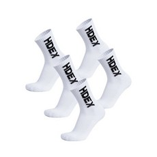 에이치덱스 HDEX 메인로고 삭스 5 pack, 화이트 5pack
