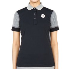 [마크앤로나] 여성 폴로 반팔티셔츠 MLW 3A AP03 BLACK