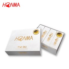 혼마 TW-S1 S3 K1 골프 3 층 골프 게임 공 안정적인 제어 인쇄 가능, 단일옵션, TW-K1 박스