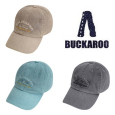 BUCKAROO 봄 가을 버커루 남여공용 아뜰리에 자수 빈티지 볼캡 모자 - 버커루모자