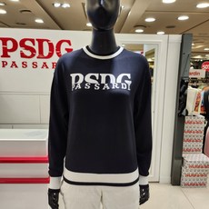 파사디 골프 여성 로고플레이 라운드 스웨터 P23SKP311M