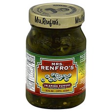 Mrs Renfro Pepper Jalapeno Slcd 렌프로 페퍼 할라피뇨 부인 Slcd, 1개