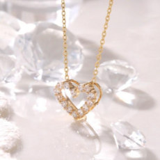 14k하트목걸이