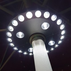 파라솔 LED 28구 램프 랜턴 LED등 파라솔등 건전지사용, 파라솔용 28구LED 랜턴
