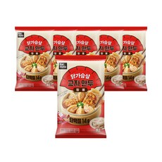 [랭킹닭컴] 잇메이트 닭가슴살 교자만두 짬뽕 168g, 6팩