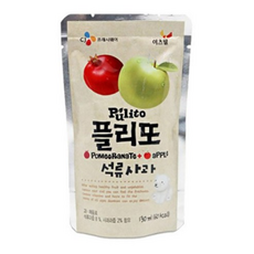 CJ프레시웨이 플리또 석류사과 혼합주스, 80개, 130ml