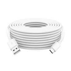 USB C타입 충전 케이블 cctv 홈캠 S55, 1개, 블랙, 5m