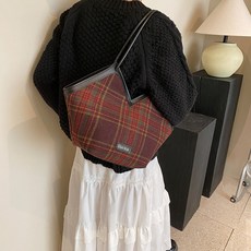 대용량 숄더 캐주얼 토트백 캠퍼스 크로스백