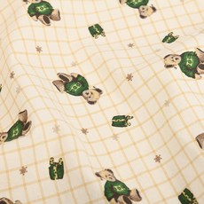 체크곰돌이원단