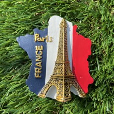 프랑스 모로코 마그넷 파리 에펠탑 루브르 노트르담 베르사유 몽생미셸 니스 프로방스 보배 몽마르뜨 유럽 세계 냉장고자석 마그네틱 기념품, 4.파리에펠탑