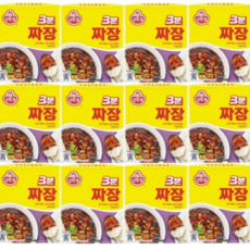 (으니마켓)오뚜기 3분 짜장, 200mg, 12개