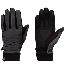 아이더 경량 패딩 원단을 사용한 남성용 장갑 DMW22V04, M, 그레이(C6), 1개