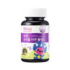 KINU 핑크퐁 츄어블 아연 플러스 1g X 90정, 상세 설명 참조