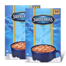 스위스미스 핫초코 마시멜로, 28g, 60개입, 2개