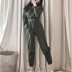 kirahosi 스페셜 가을 여성 긴팔 점프슈트 여자 긴바지 간절기 상하의 세트 빅사이즈 238 MW 8+덧신 증정