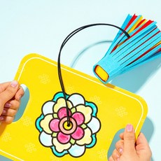 추석만들기 전통명절놀이 판제기치기 만들기세트, 폼보드판제기치기