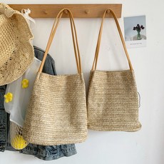 라탄사각에코백