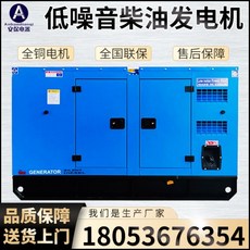 커민스 사일런트 디젤 발전기 세트 30/50KW100/150/200/400kW 모든 구리 삼상 380V